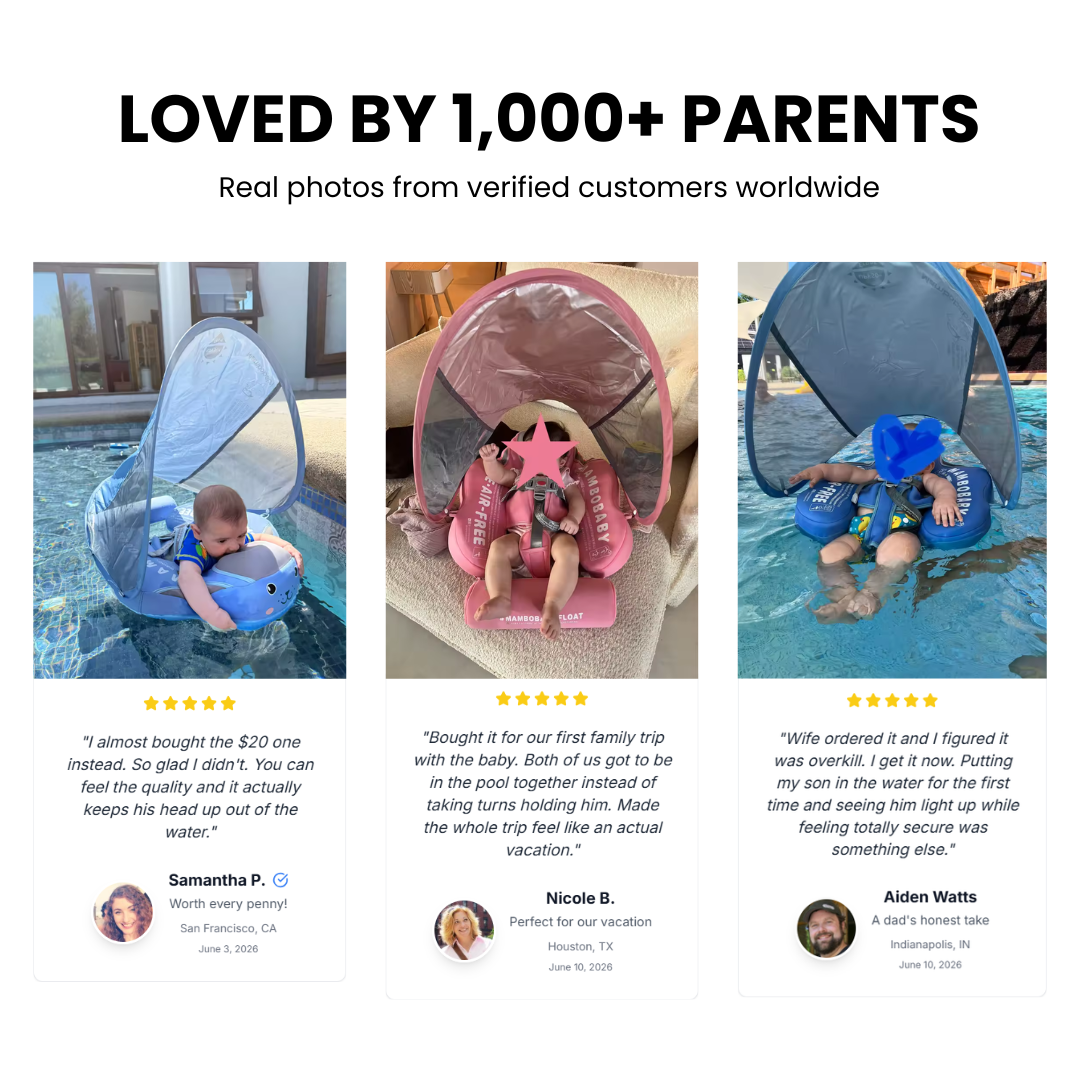 Floatsy™ Non-Inflatable Baby Float