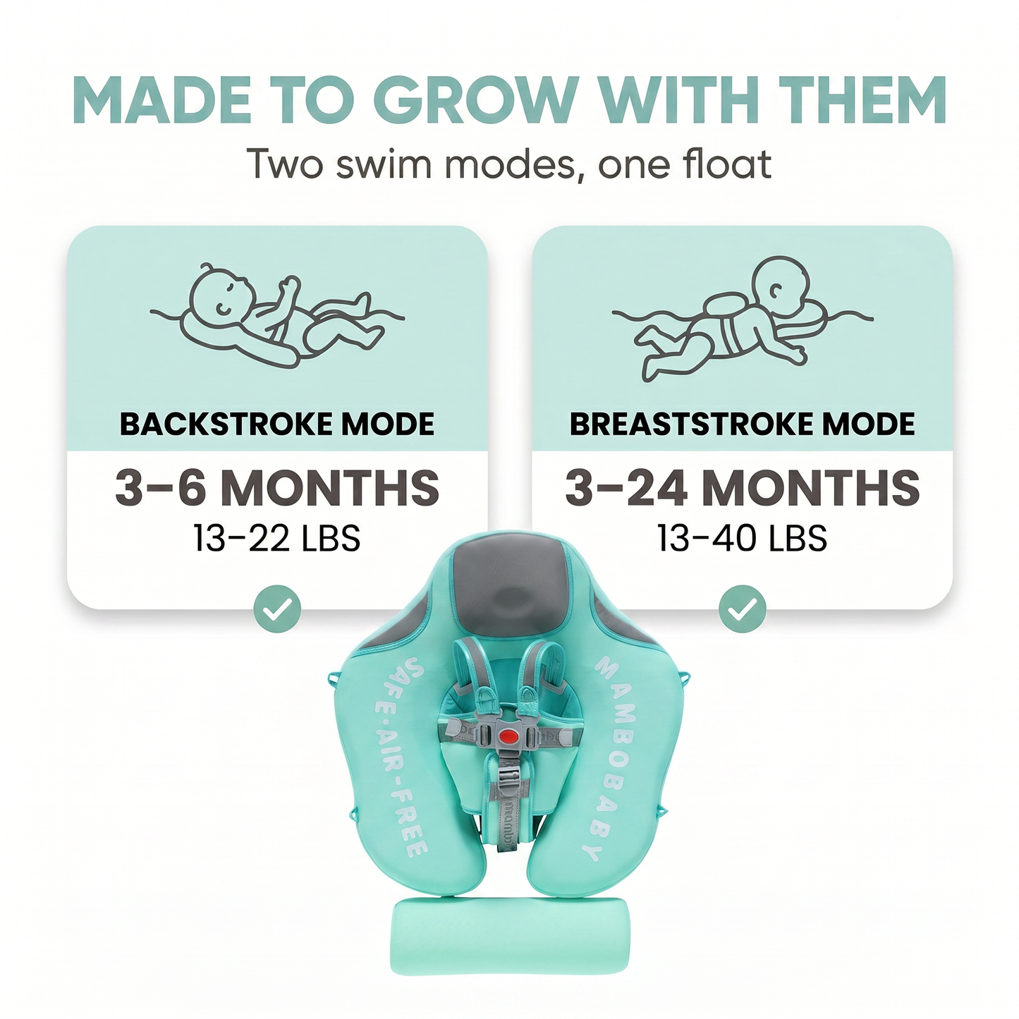 Floatsy™ Non-Inflatable Baby Float